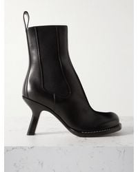 Loewe - Luxury Campo Chelsea Bootie In Waxed Calfskin - Lyst