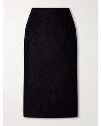 Carolina Herrera - Denim Midi Skirt - Lyst
