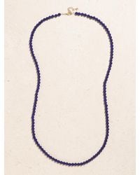 Mateo - 14-Karat Lapis Lazuli Necklace - Lyst