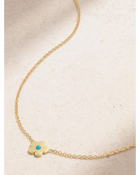 Jennifer Meyer - Mini Daisy 18-Karat Necklace - Lyst
