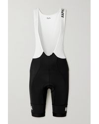 Rapha Pro Team Training Mesh-paneled Recycled Stretch Bib Shorts - Black