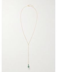 TOTEME - Plated, Jade And Swarovski Crystal Necklace - Lyst