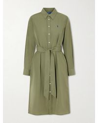 Polo Ralph Lauren - Dress With Belt - Lyst