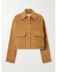 Maria McManus - Organic Cotton Ribbed Cropped Jacket - Lyst