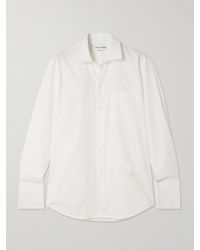 Victoria Beckham - Organic Cotton-Poplin Shirt - Lyst