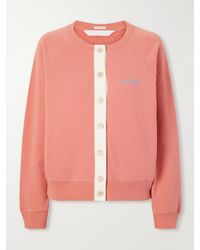Mother - The Boxy Cotton Cardigan - Lyst