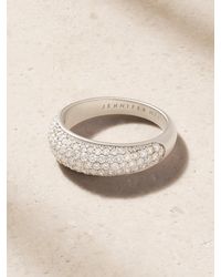 Jennifer Meyer - Dome 18-Karat Diamond Ring - Lyst