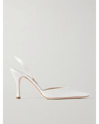 Danielle Frankel - Hannah Satin Slingback Pumps - Lyst