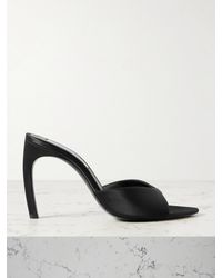 Victoria Beckham - Harlow 100 Satin Mules - Lyst