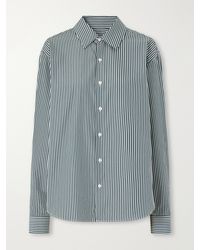 Comme Si - La Shirt Classica Cotton-Poplin Shirt - Lyst