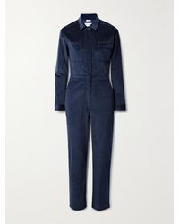 Rivet Utility - Bigwig Verkürzter Jumpsuit Aus Cord Aus Einer Baumwollmischung - Lyst