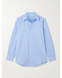 Mother - The Bestie Embroidered Cotton Shirt - Lyst