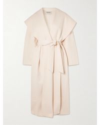 TOVE - Ondine Belted Wool-Blend Coat - Lyst