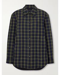 Tibi - Checked Shirt Jacket - Lyst