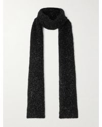 Dries Van Noten - Metallic Wool-Blend Scarf - Lyst