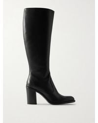 Chloé - Phoenix Leather Knee Boots - Lyst