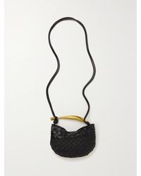 Bottega Veneta - Sardine Mini Intrecciato Leather Shoulder Bag - Lyst