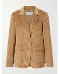 Gabriela Hearst - Louisa Cotton Ribbed Blazer - Lyst