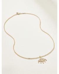 Sydney Evan - Evil Eye 14-Karat Diamond Necklace - Lyst