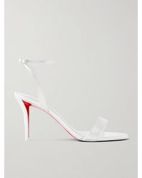 Christian Louboutin - Miss Z 80 Sandalen Aus Leder - Lyst