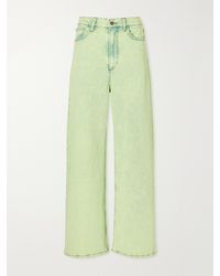 Sanderlak - Mid-Rise Wide-Leg Jeans - Lyst