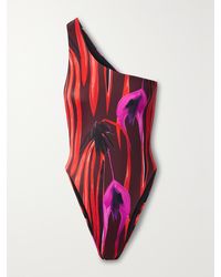 Louisa Ballou - One-Shoulder Recycled Swimsuit - Lyst