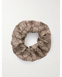 Gucci - Silk-Jacquard Scrunchie - Lyst