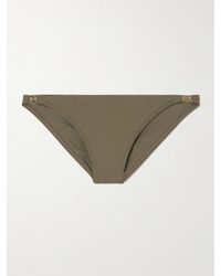 Loewe - Paula's Ibiza Embellished Bikini Briefs - Lyst