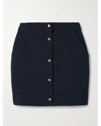 Blazé Milano - Missy Appaloosa Cotton-Blend Tweed Mini Skirt - Lyst