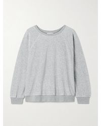 Suzie Kondi - Samos Cotton-Blend Velour Sweatshirt - Lyst