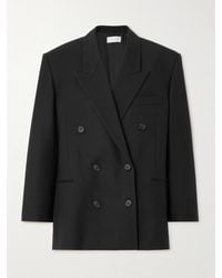 The Row - Blazer À Double Boutonnage En Serge De Laine Timoty - Lyst