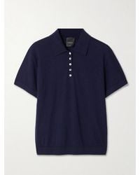 Leset - James Merino Wool Polo Shirt - Lyst