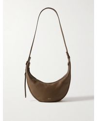 KHAITE - Augustina Kleine Schultertasche Aus Strukturiertem Leder - Lyst