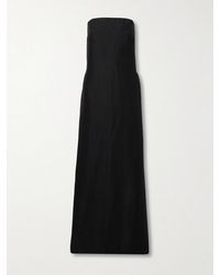 Bondi Born - Net Sustain Bormio Strapless Woven Maxi Dress - Lyst