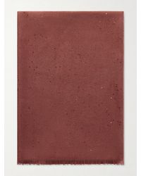 Brunello Cucinelli - Sequined Cashmere And Silk-Blend Scarf - Lyst