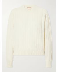 &Daughter - Rooney Ribbed Wool Sweater - Lyst