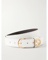 Gucci - Logo-Embellished Leather Belt - Lyst