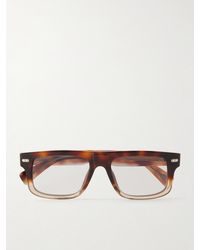 Brunello Cucinelli - Aviator-Style Acetate Sunglasses - Lyst