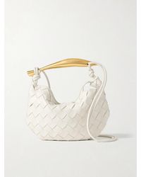 Bottega Veneta - Sardine Mini Intrecciato Leather Shoulder Bag - Lyst