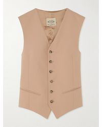 Tod's - Stretch-Cotton Vest - Lyst