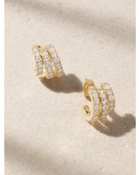 BY PARIAH - Classic 14-Karat Recycled, Sapphire And Diamond Hoop Earrings - Lyst