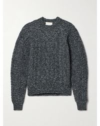 Isabel Marant - Kallie Pullover Aus Bouclé Mit Zopfstrickdetails - Lyst