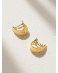 Anita Ko - Baby Claw 18-Karat Hoop Earrings - Lyst