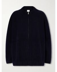Allude - Wool And Cashmere-Blend Zip-Up Jacket - Lyst