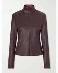 Stouls - Selene Leather Top - Lyst