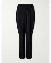 Alaïa - Alaïa Straight Cady Pants - Lyst
