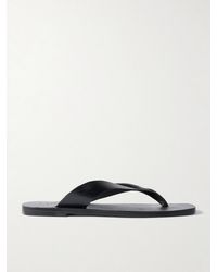 A.Emery - Kinto Lizard-Effect Leather Flip Flops - Lyst