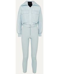 CORDOVA Telluride Convertible Panelled Ski Suit - Blue