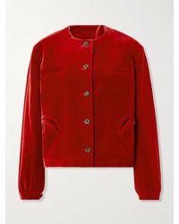 Blazé Milano - Jealousy Cotton-Velvet Jacket - Lyst