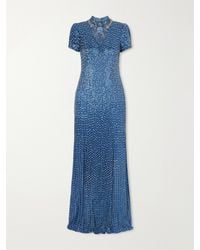 Jenny Packham Electra Dress in Blue | Lyst Jenny Packham Electra Dress in Blue | Lyst